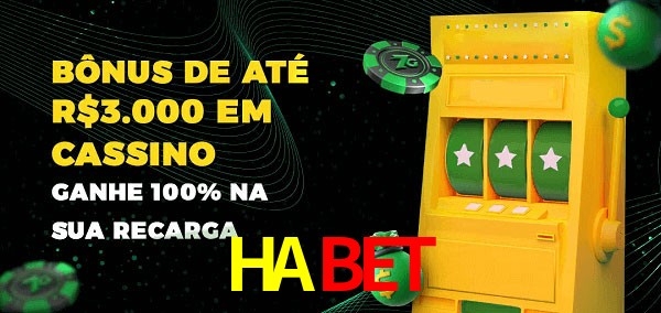 HABET melhor bônus de depósito